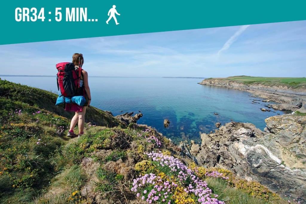Ar Bili/Vue Mer/Wifi Crozon Esterno foto